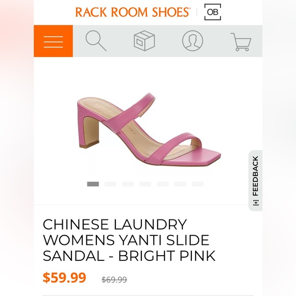 Chinese Laundry Yanti in Pink - Picture 2 of 7